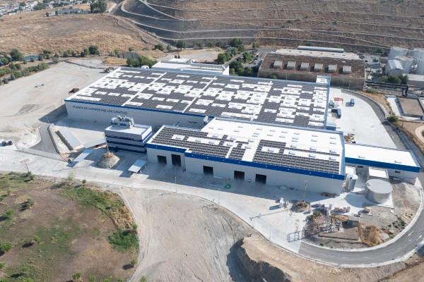 La nouvelle usine de traitement des matières organiques de Valdemingómez, Los Cantiles, fonctionne déjà à plein régime